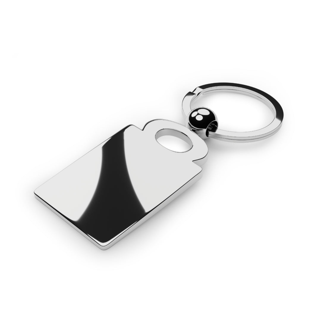 Gotham Emerald GSD Queen Rectangle Photo Keyring