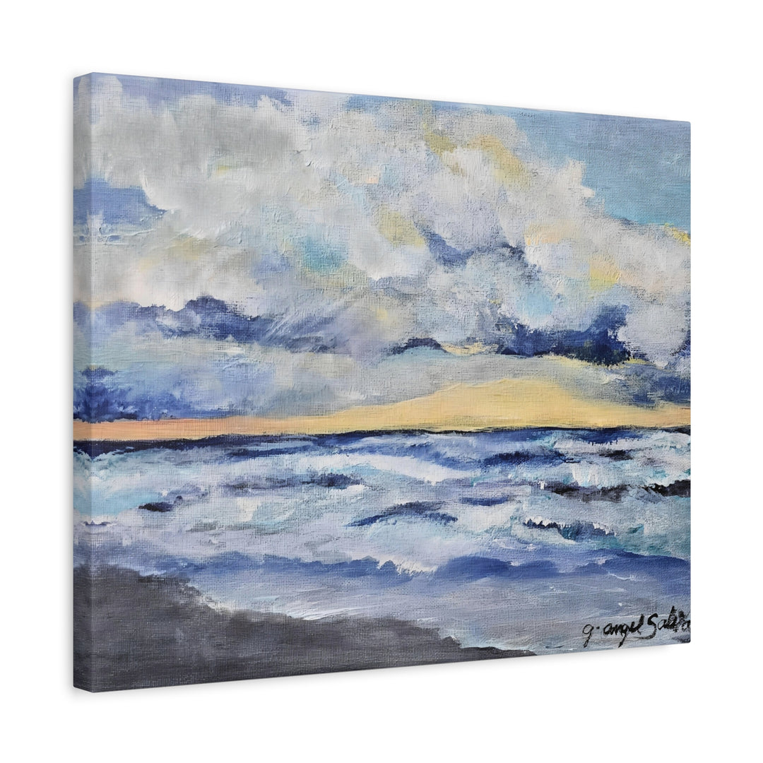 Canvas Wall Art - After the Rain, Sunshine Inspired Matte Canvas