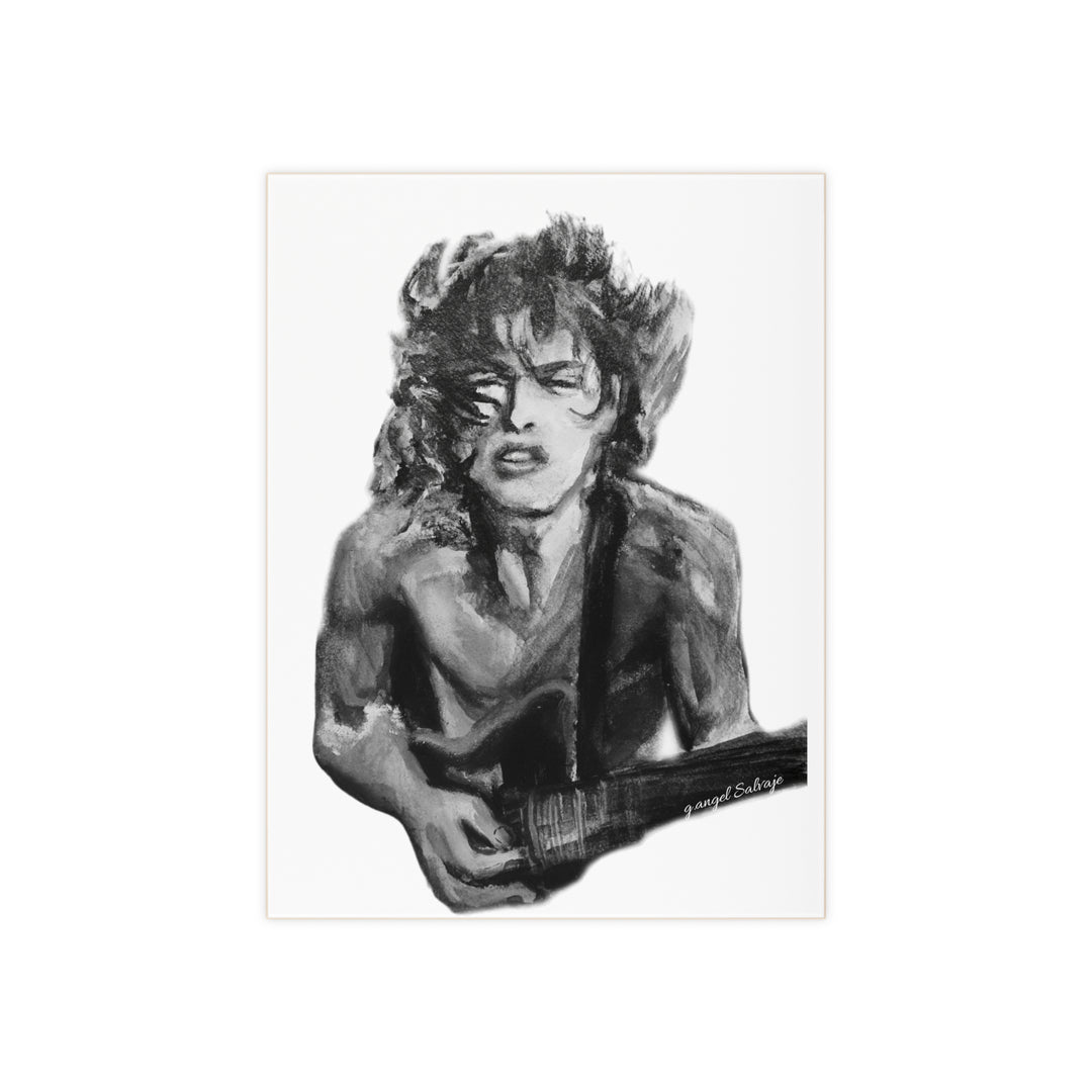 Angus Young Photo Tile