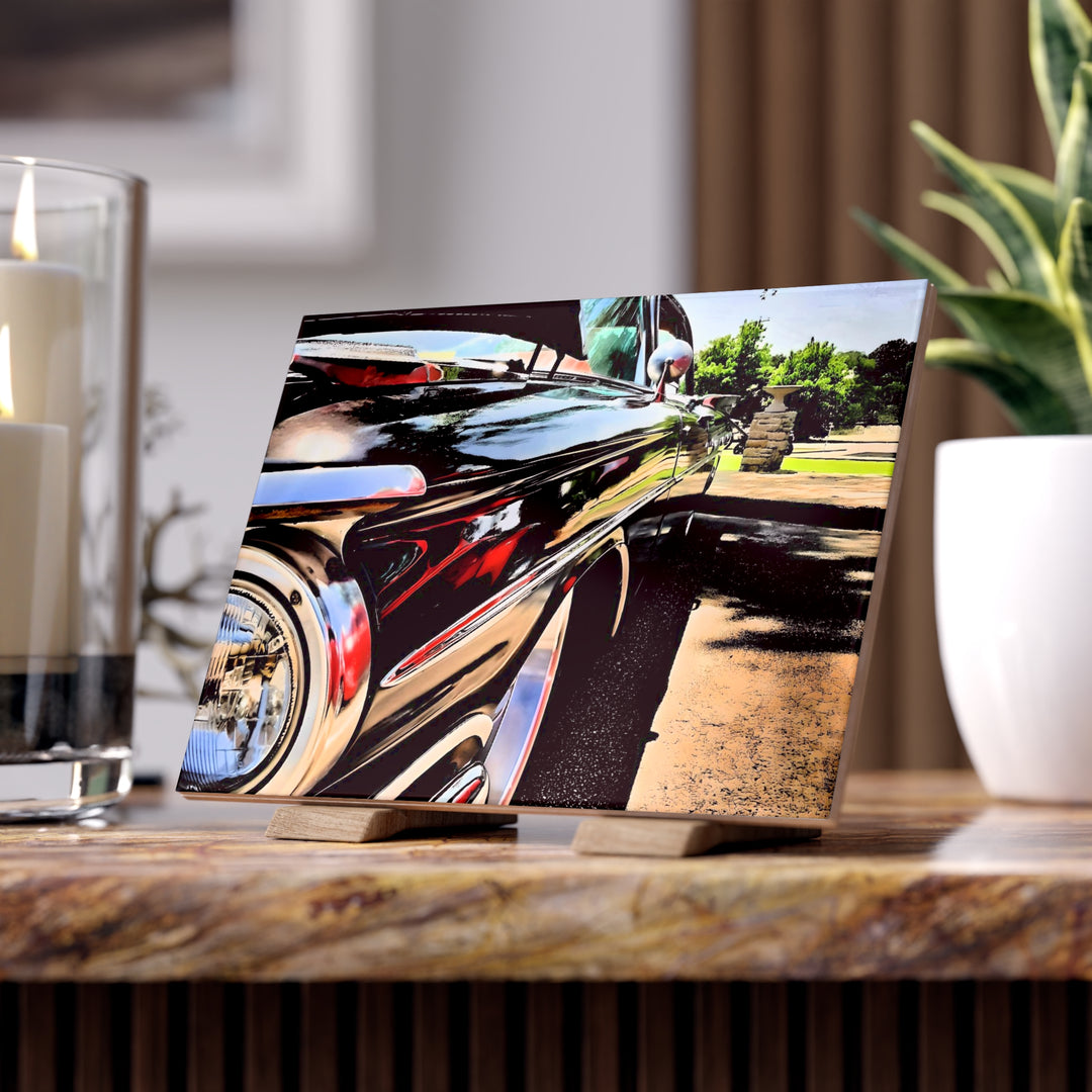 1959 Bonneville front Ceramic Photo Tile