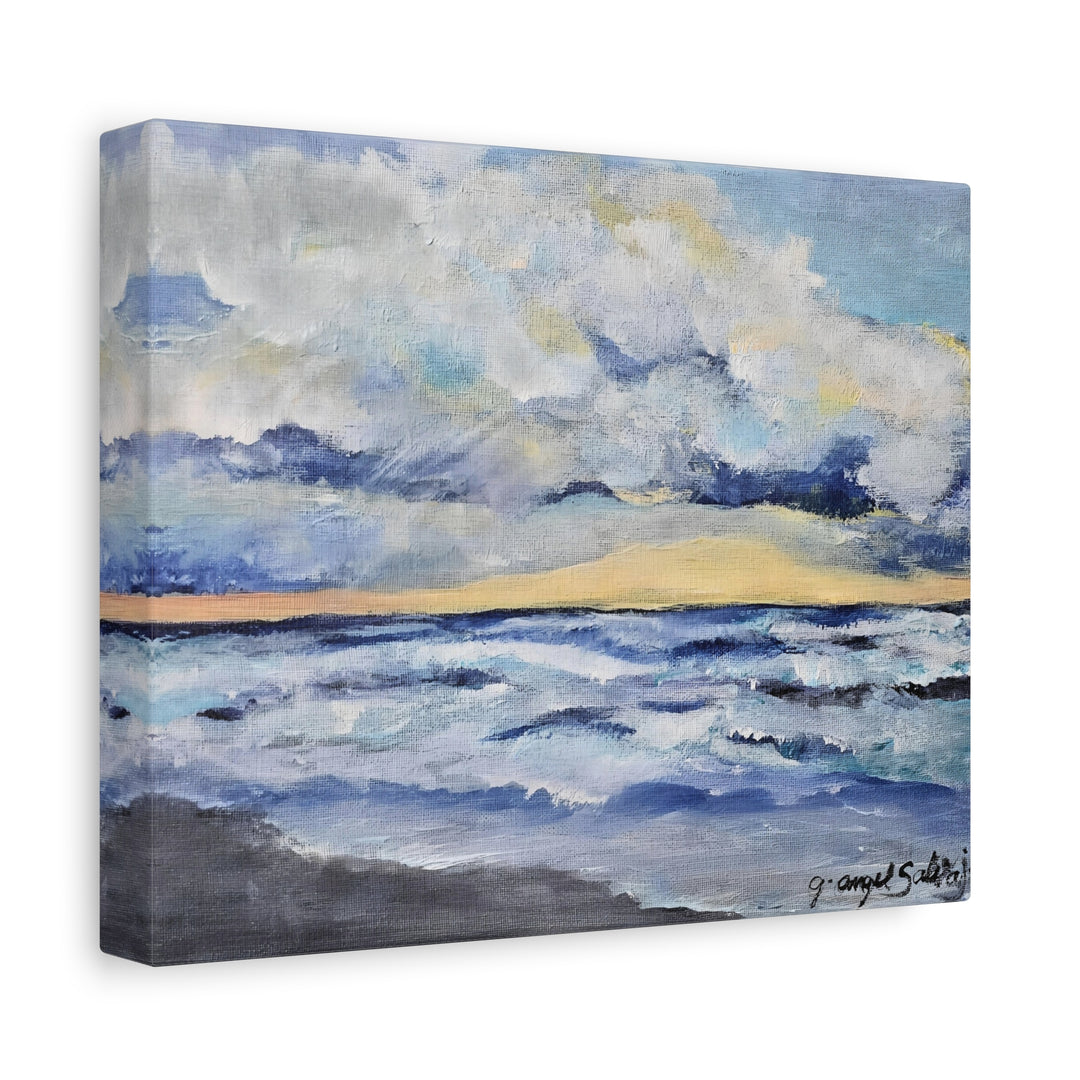 Canvas Wall Art - After the Rain, Sunshine Inspired Matte Canvas