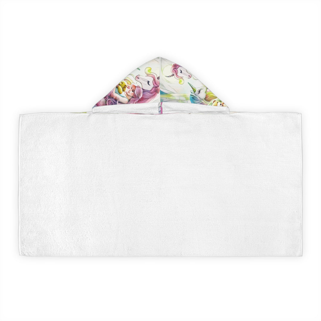 Princess and Unicorn Dreams Youth Hooded Towel