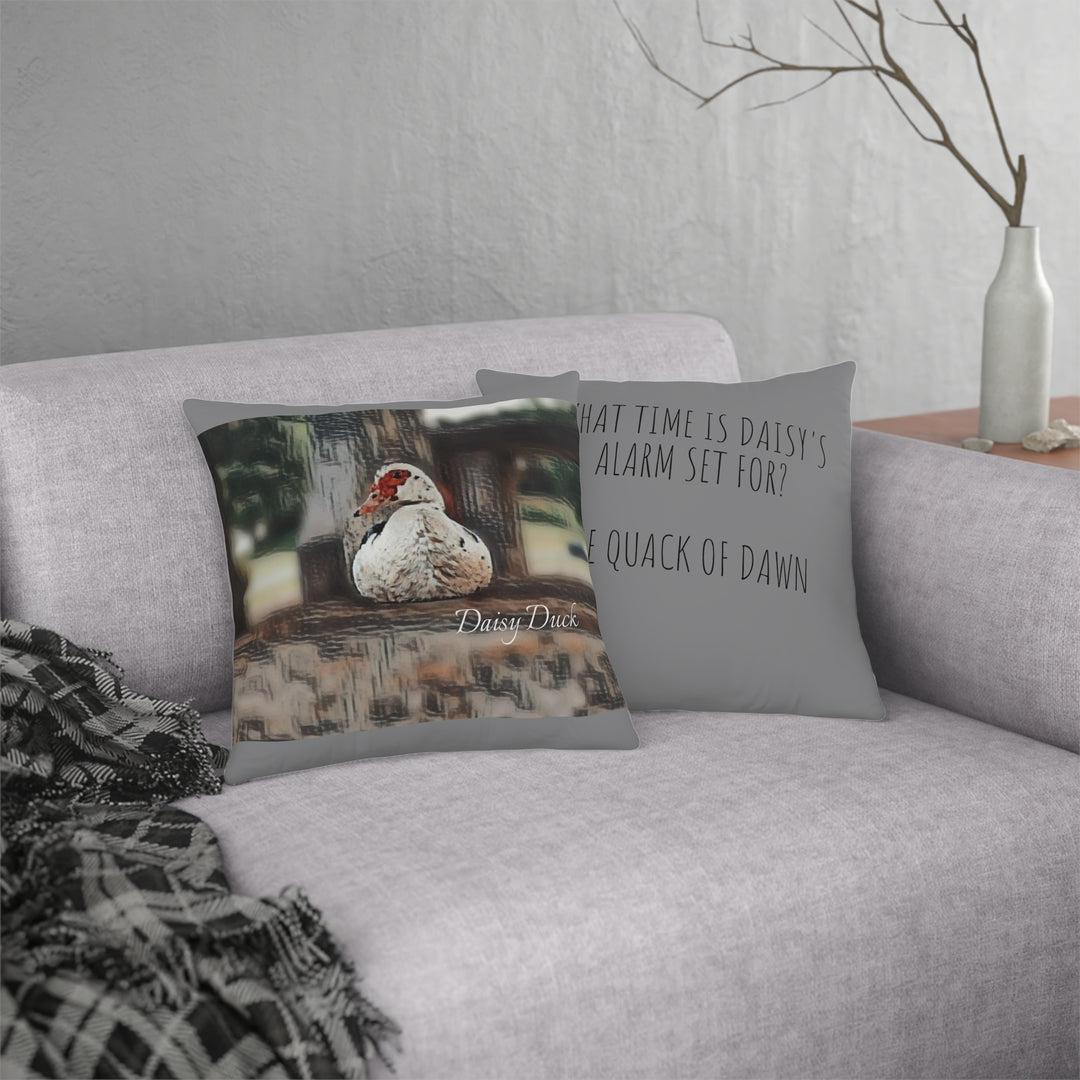 Daisy Duck tells a Duck Joke Waterproof Pillows