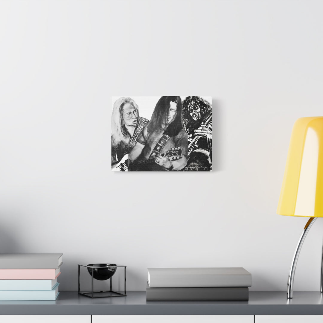 Canvas Print - Slaughter Band Mad About You painting Compilation g angel Salvaje