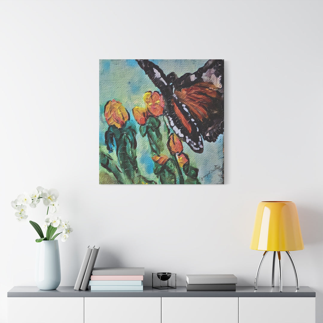 Canvas Print - Monarch Queen Butterfly