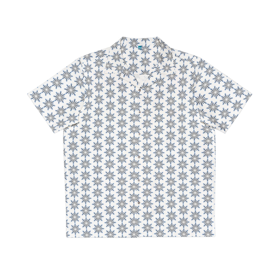 When the Cosmos  Bursts Men's Hawaiian Shirt (AOP)