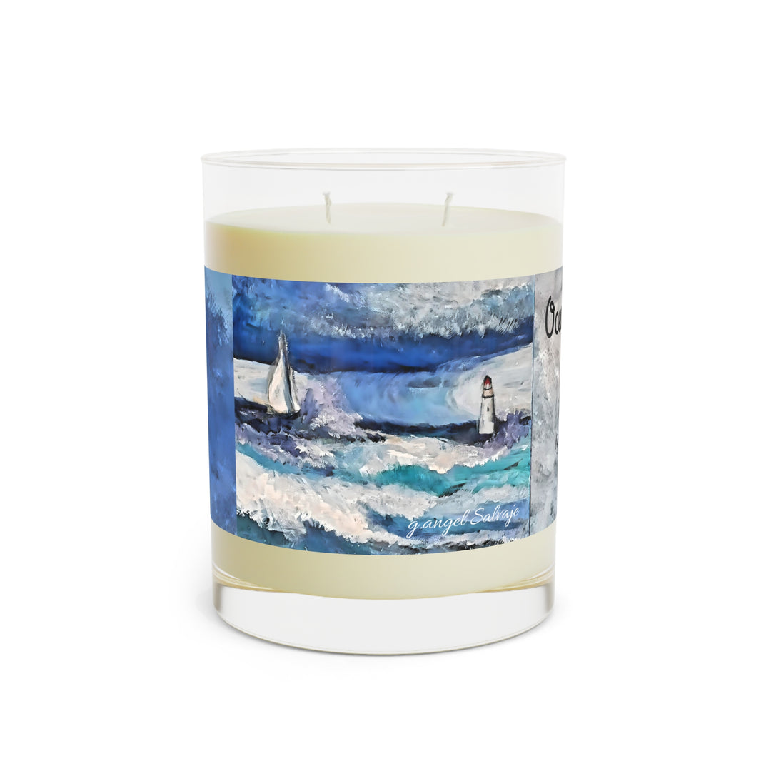 Scented Candle featuring Is There Anybody Listening, Full Glass, 11oz