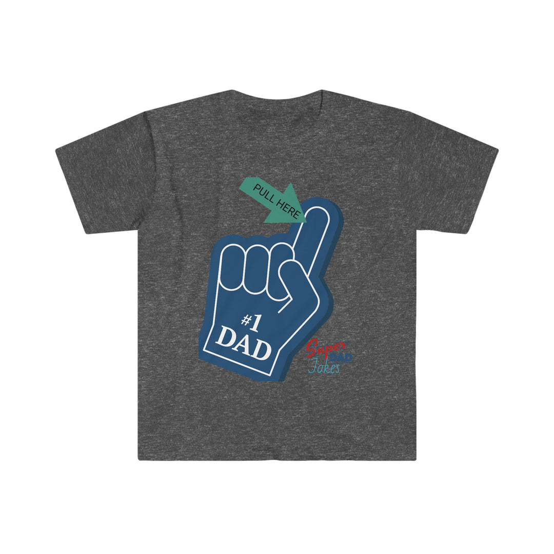 Pull My Finger Super Dad Jokes Unisex Softstyle T-Shirt