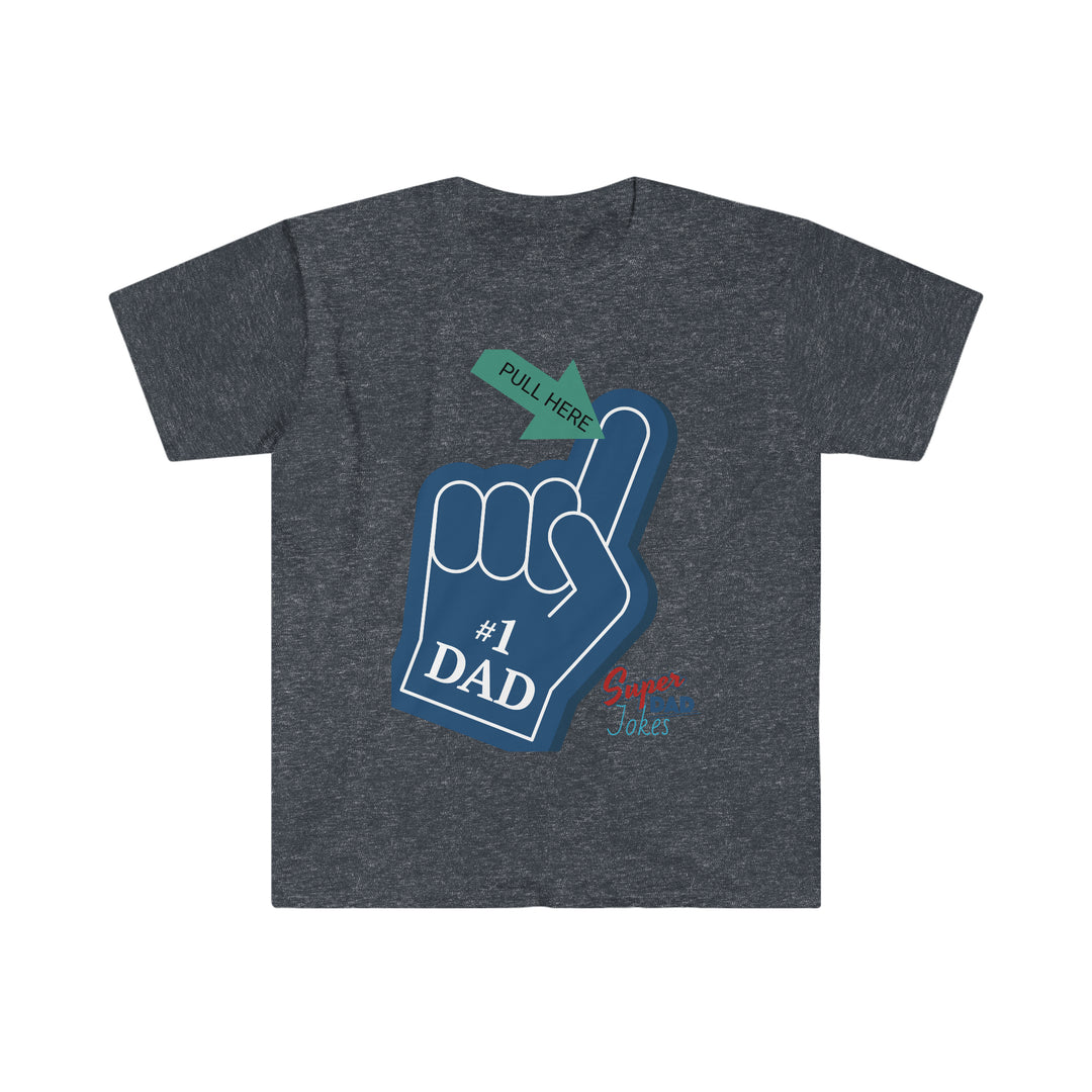 Pull My Finger Super Dad Jokes Unisex Softstyle T-Shirt