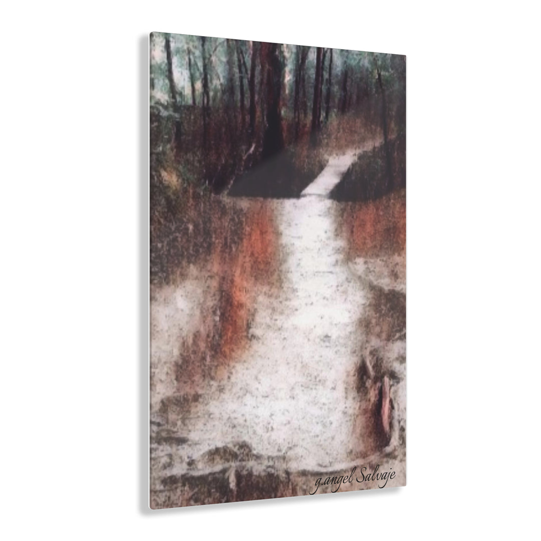 The Narrow Road Acrylic Prints
