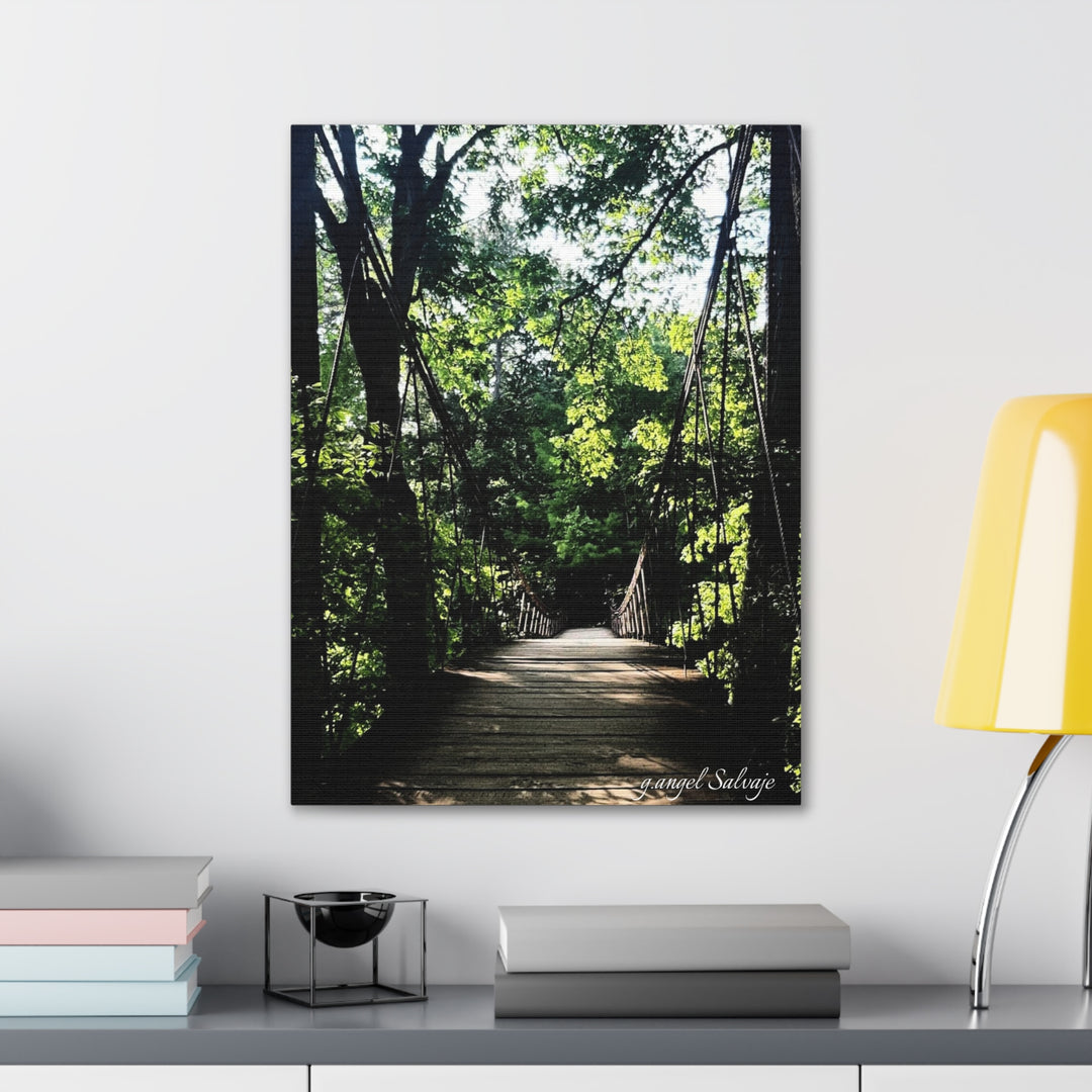 Bridge of Unknown Destination Canvas Gallery Wraps