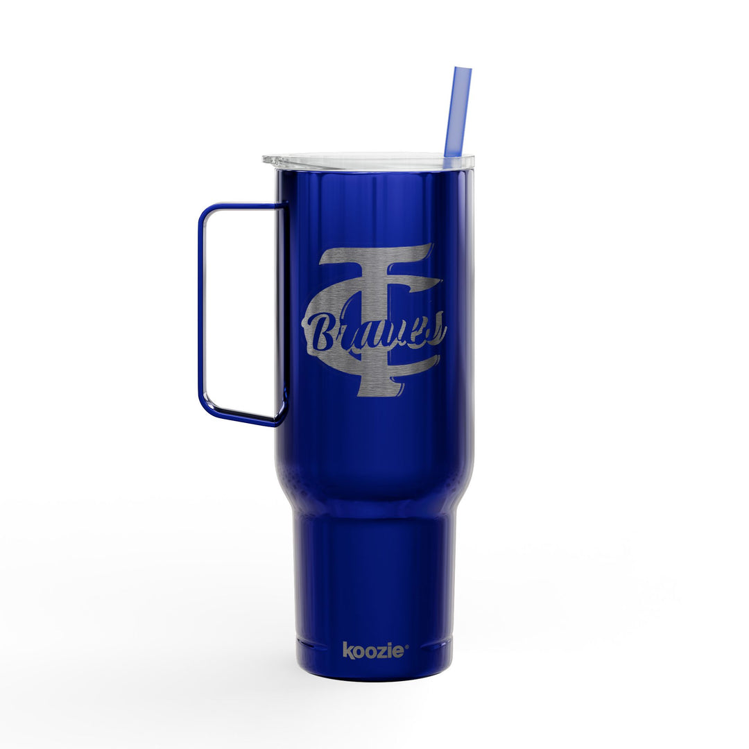 Tumbler - Tishomingo County High School Braves Engraving Insulated 40oz