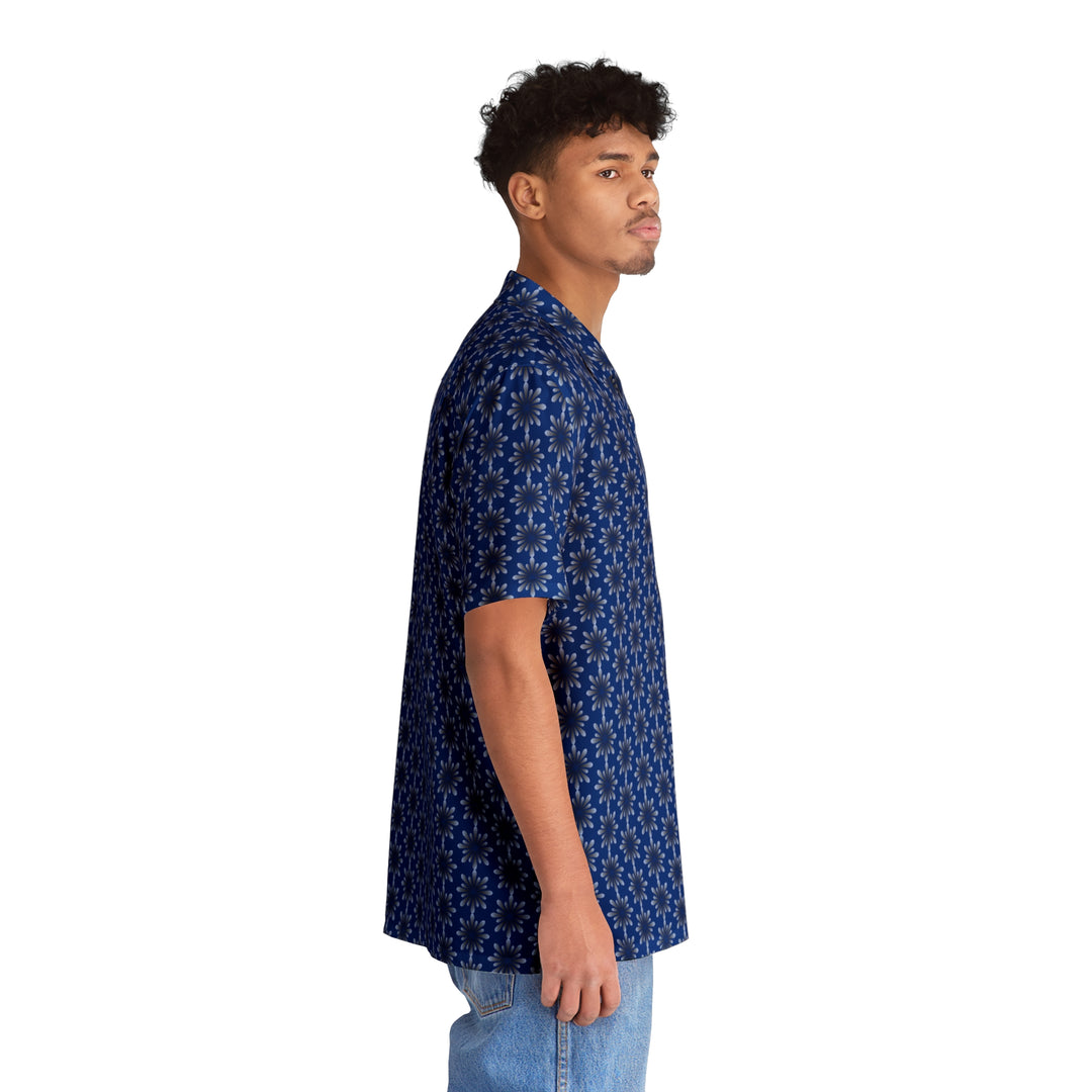 When the Cosmos Bursts Men's Hawaiian Shirt (AOP)