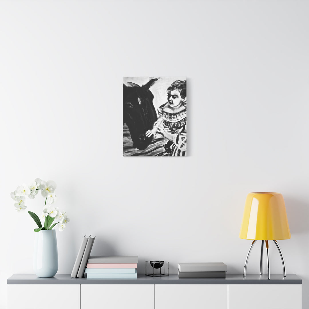 New Best Friend Canvas Art - Elegant Home Decor