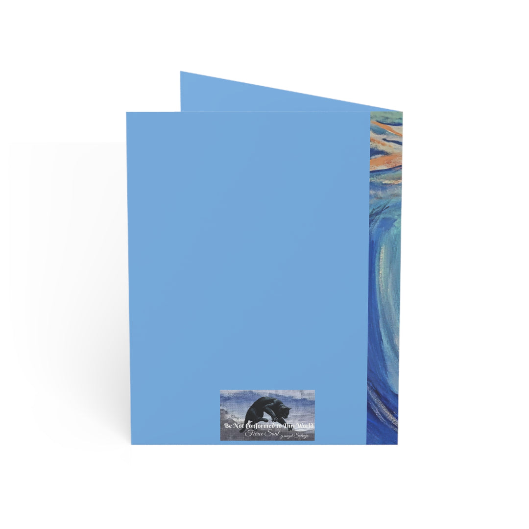 Greeting Cards Psalms 18:6 Diving Butterfly
