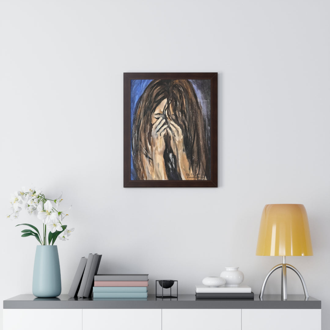The Truth Teller Framed Vertical Poster
