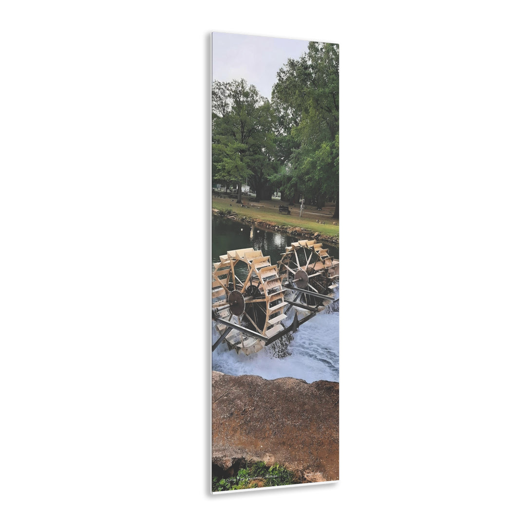 Water Wheel , Spring Park  Acrylic Prints