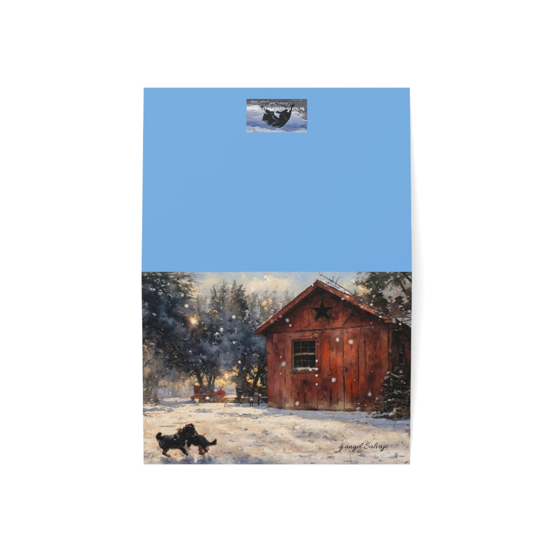 Winter Wonderland Greeting Cards - 1, 10, 30, or 50 Piece Sets