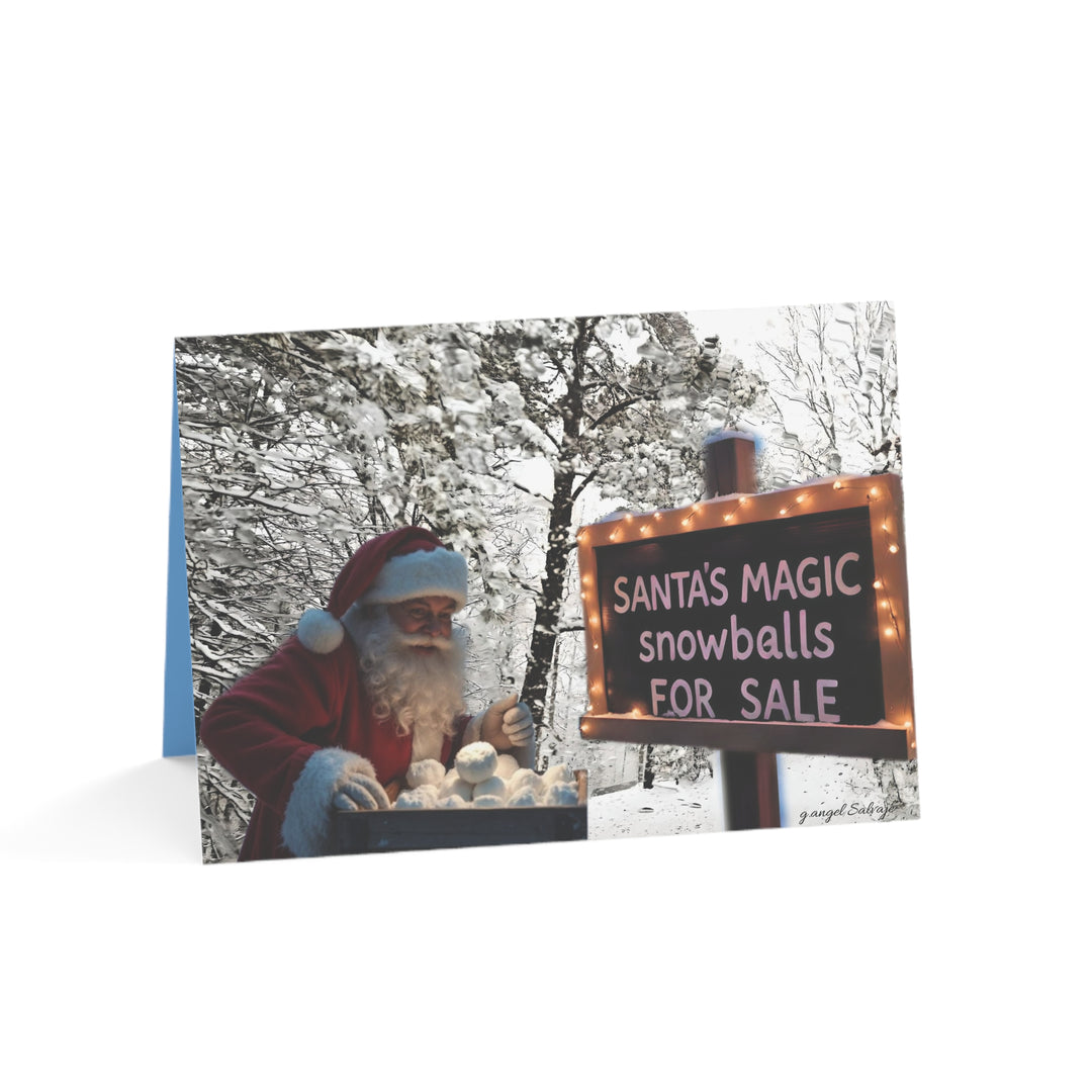 Accept No Imitations Christmas Magic Greeting Cards horizontal