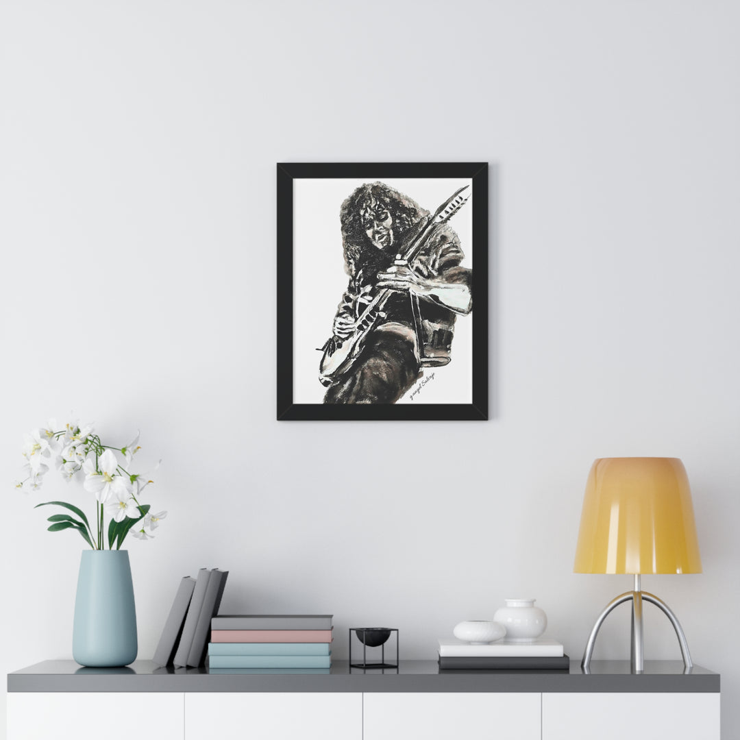 Tim Kelly Framed Vertical Poster
