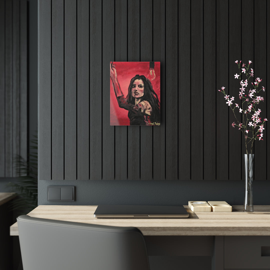 Acrylic Print - Roxanne Turn Off the Red Light, Inspired by Songs about Sex Trafficking