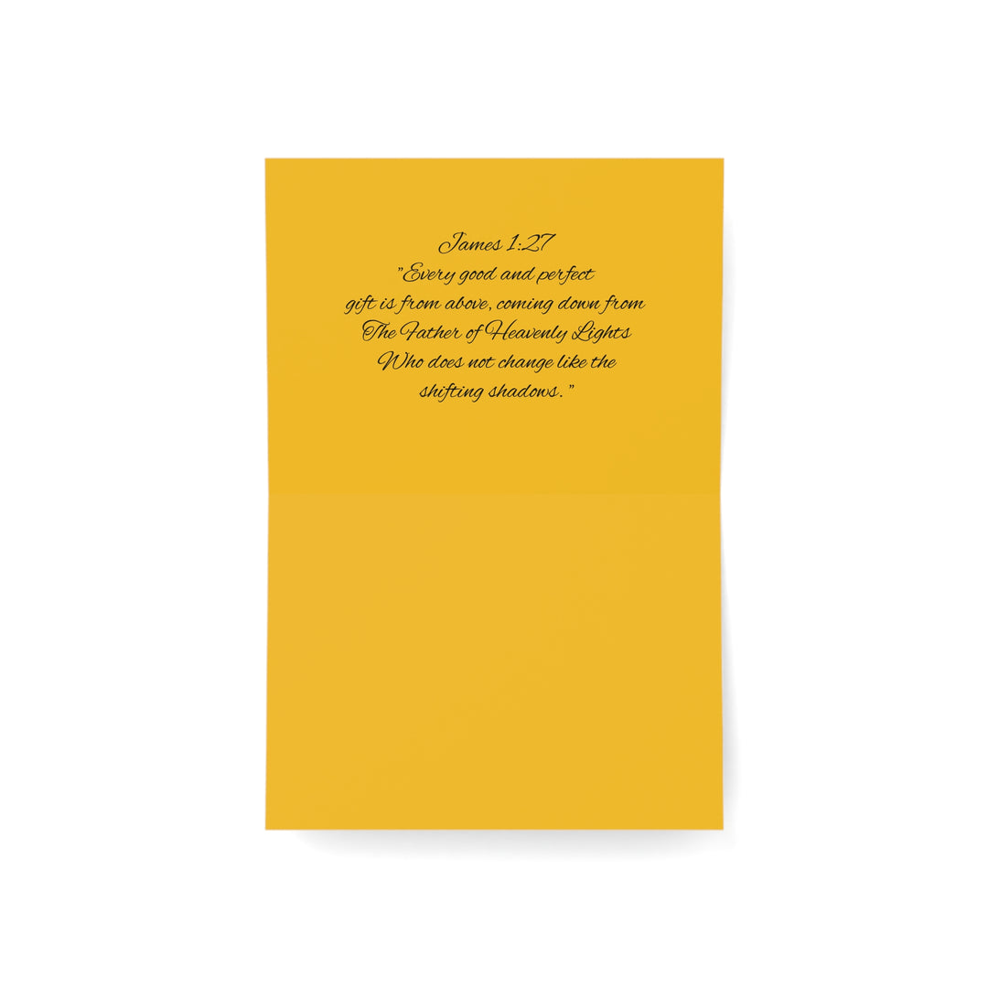 He Wakes Up the Sun,Inspirational Greeting Cards Set - 1, 10, 30, or 50pcs