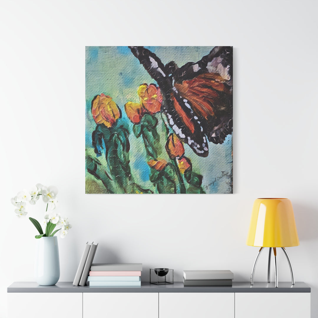 Canvas Print - Monarch Queen Butterfly