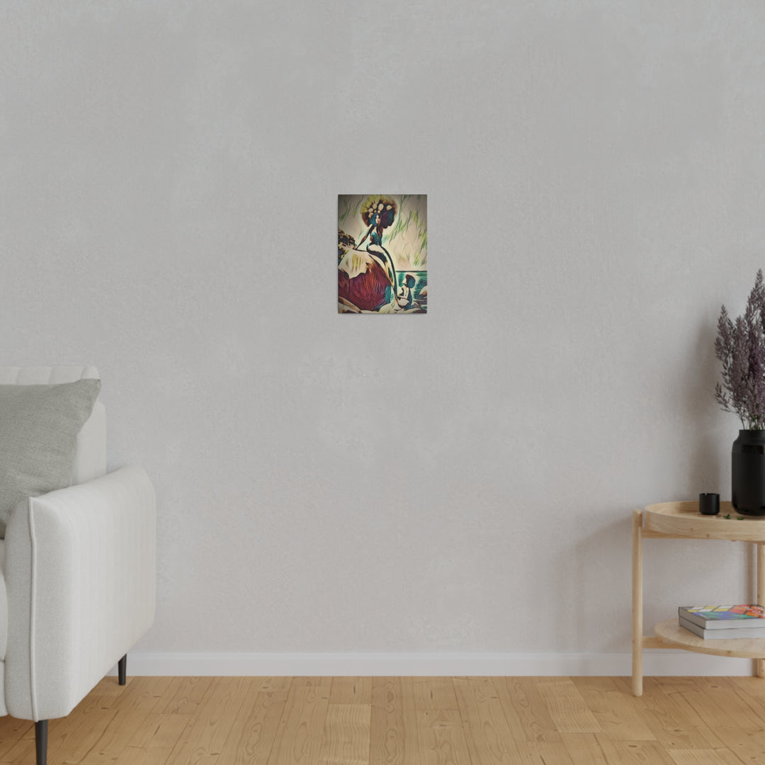 Mermaid Madonna Canvas, Stretched, 0.75"