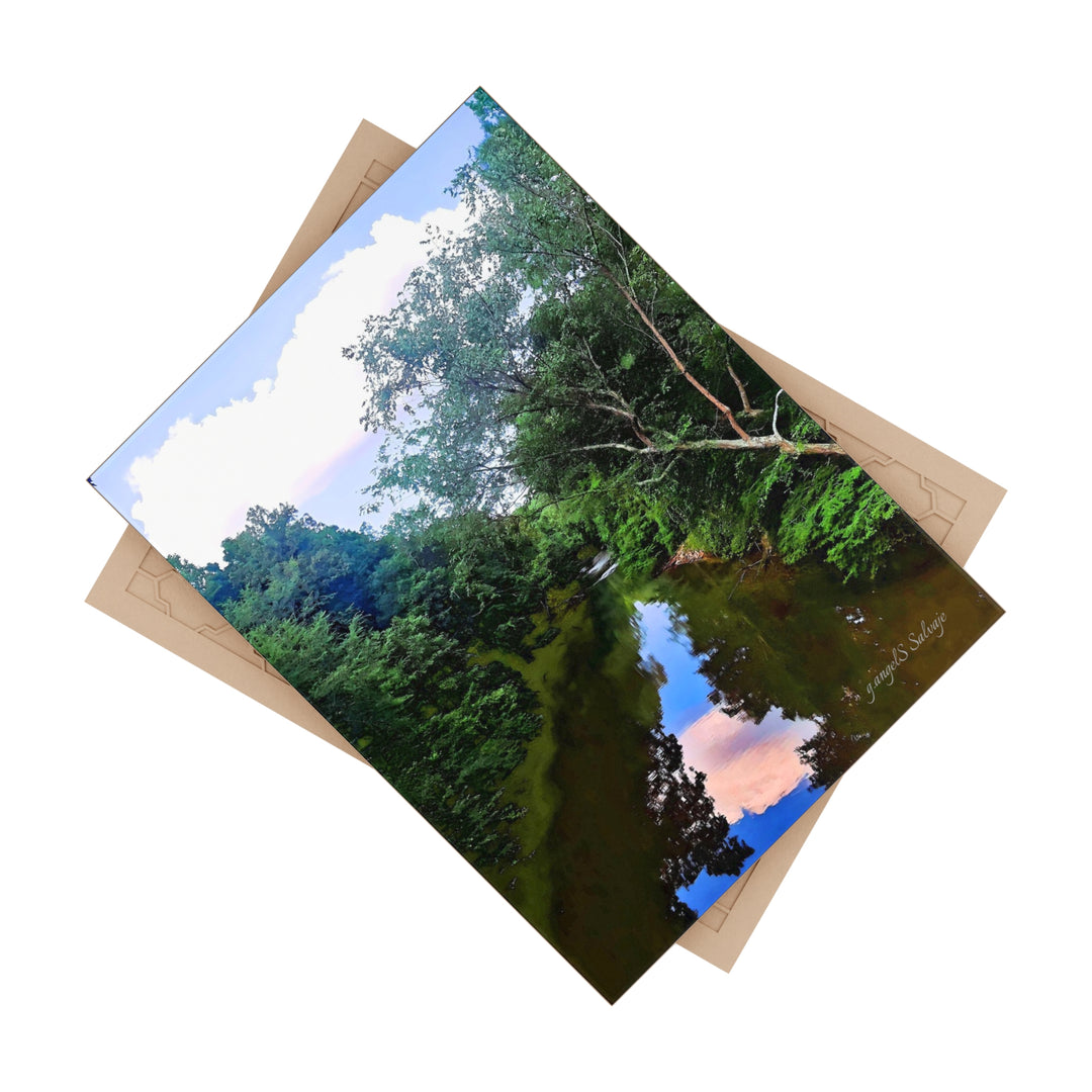 Heavenly Reflections Ceramic Photo Tile