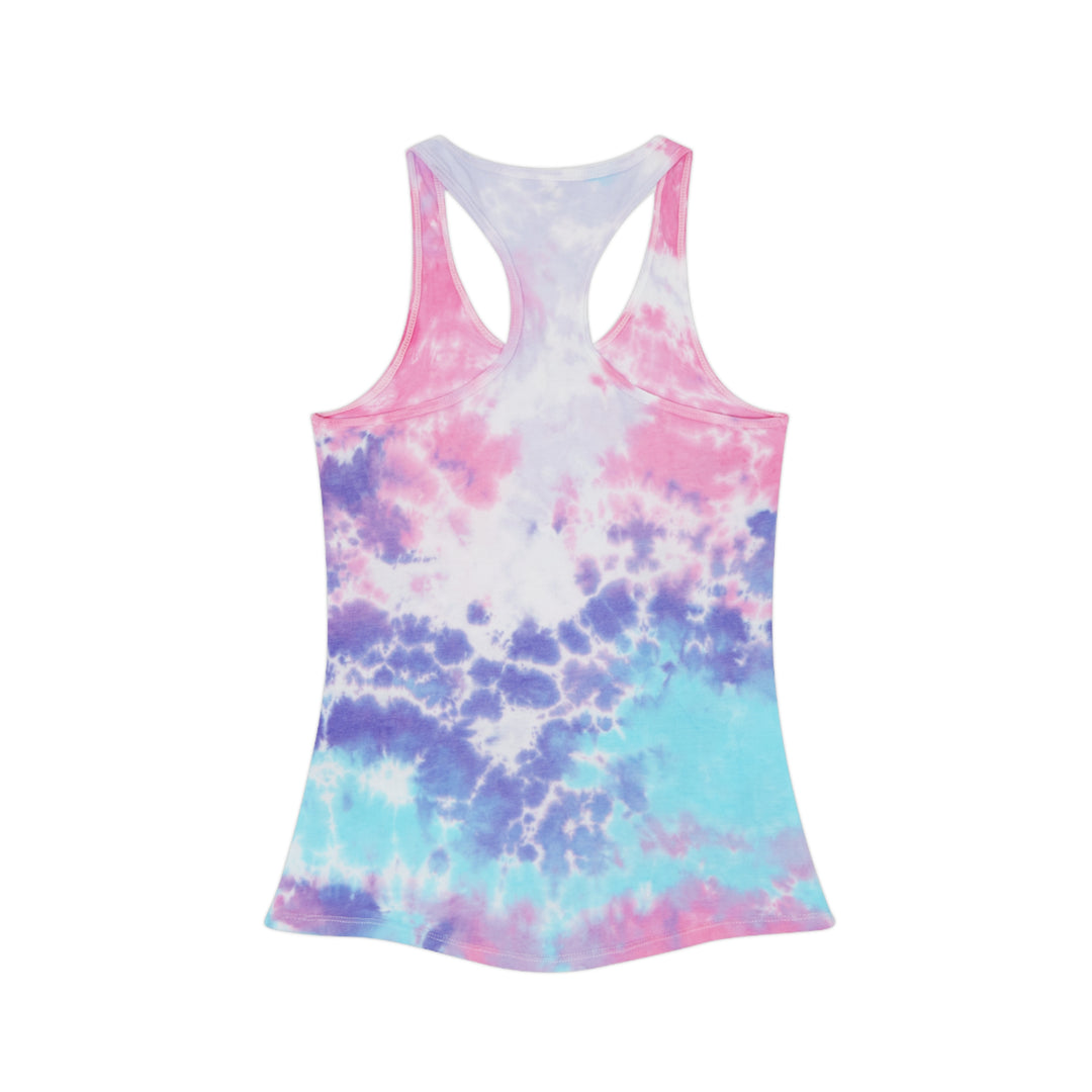 ChillCatTie Dye Racerback Tank Top