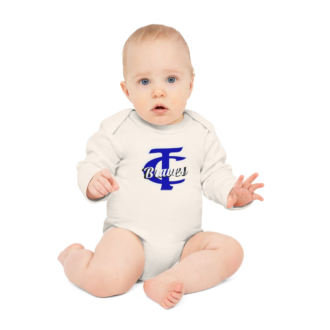 Baby Onesie - Tishomingo County Braves Breast Cancer Awareness