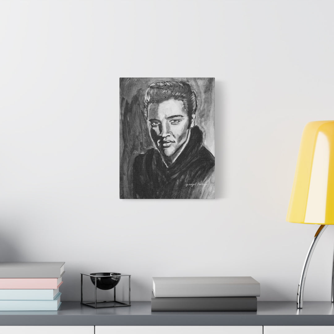 Elvis Canvas Print, from the Rock and Roll Series