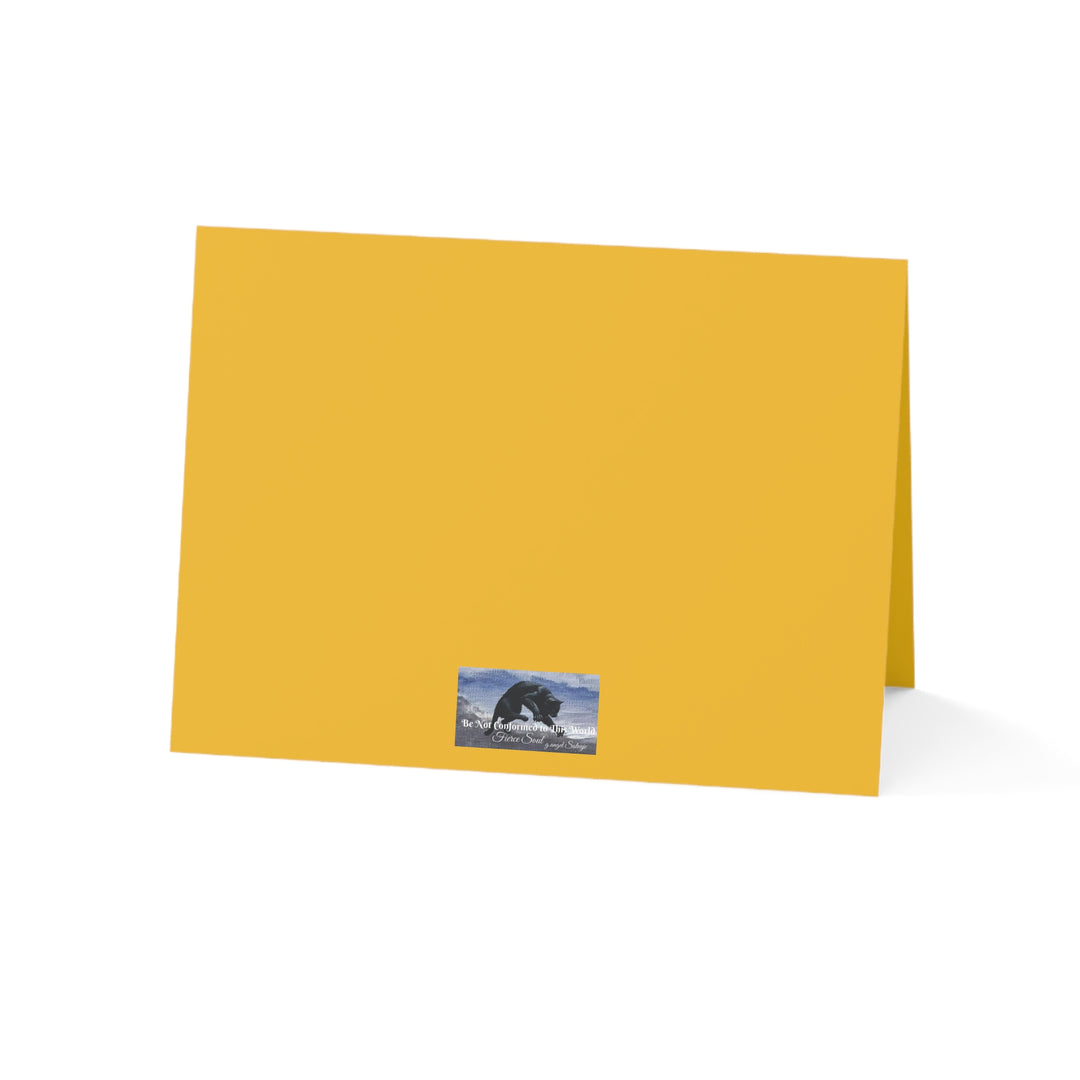 He Wakes Up the Sun,Inspirational Greeting Cards Set - 1, 10, 30, or 50pcs