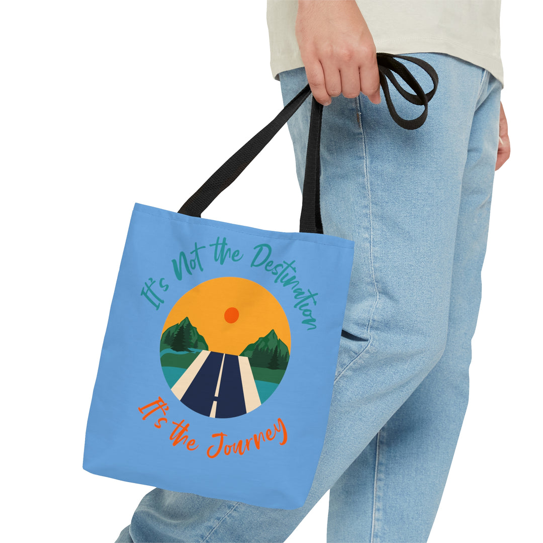 It's The Journey Tote Bag (AOP)