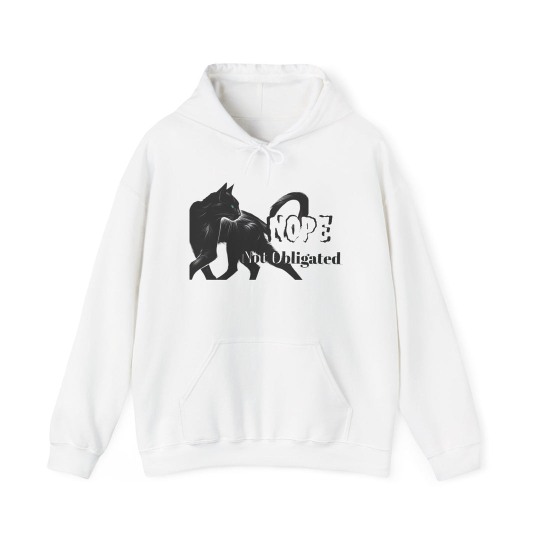 Hooded Sweatshirt - Feral Cat Drama Free Design
