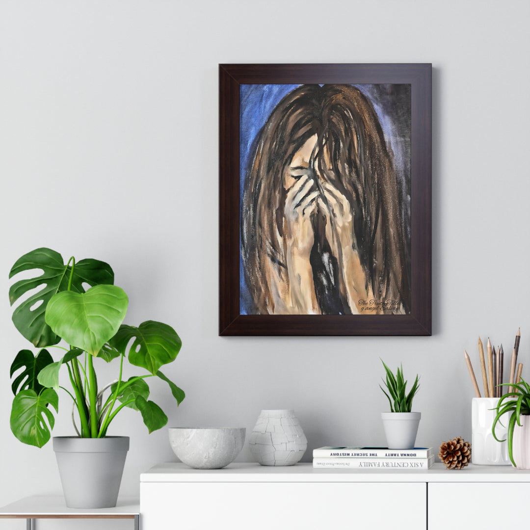 The Truth Teller Framed Vertical Poster