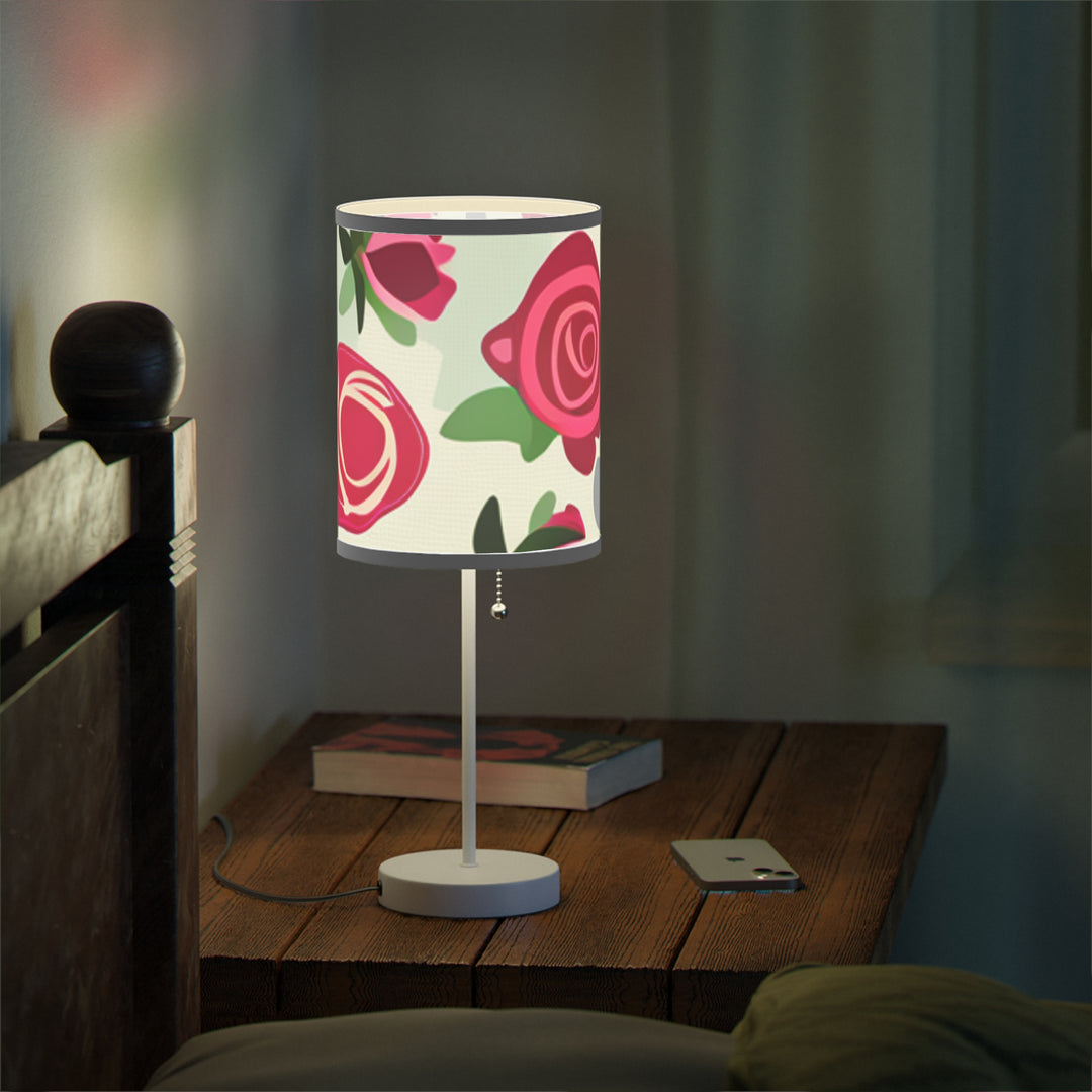 Rose Garden Promises, Lamp on a Stand, US|CA plug