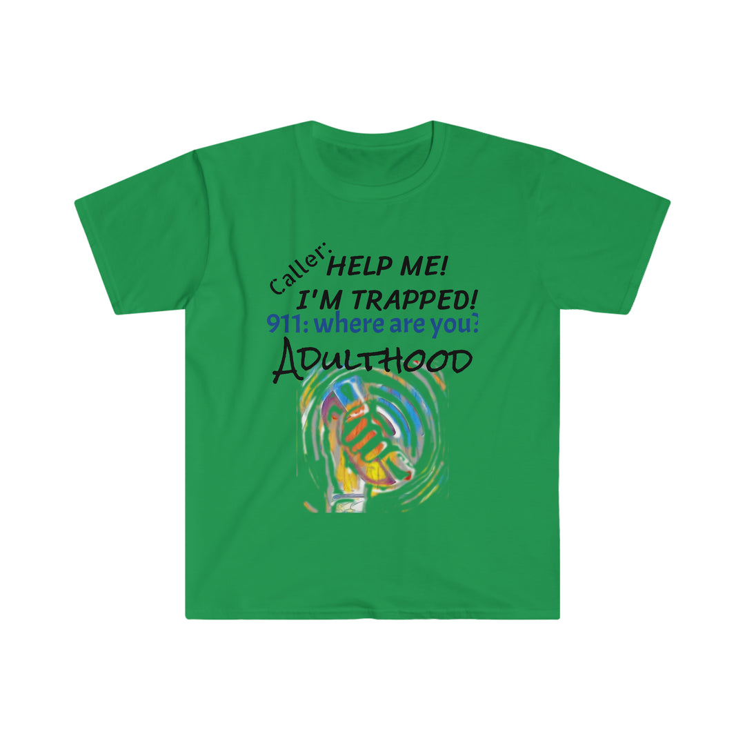 ADULTHOOD TRAP Unisex Softstyle T-Shirt