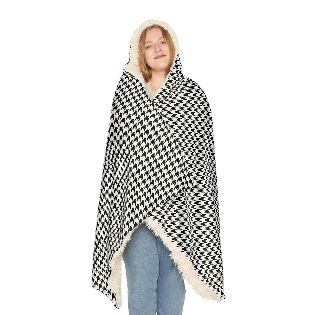Hound Tooth Snuggle Blanket