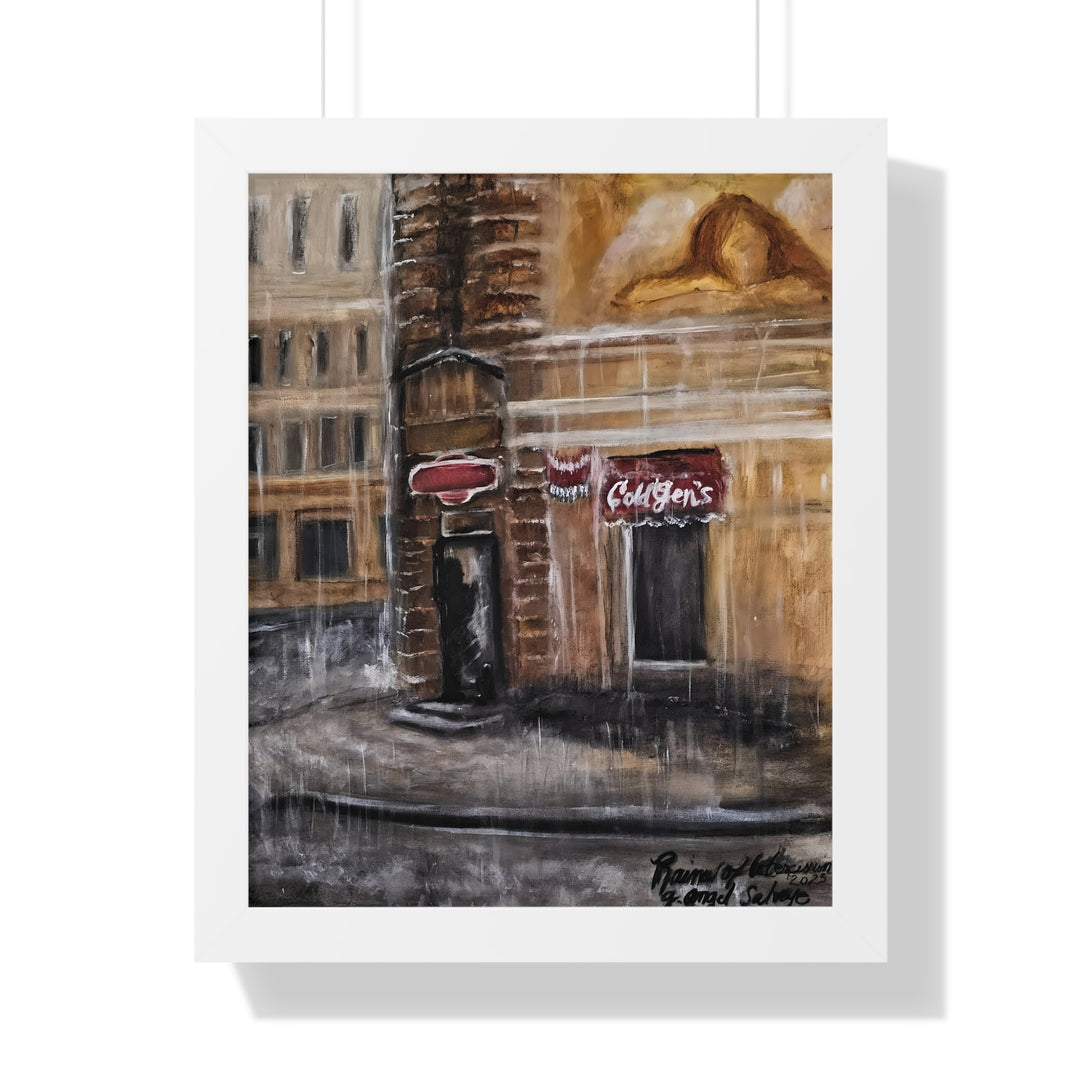 Vertical Poster 'Rains of Intercession' by g angel Salvaje