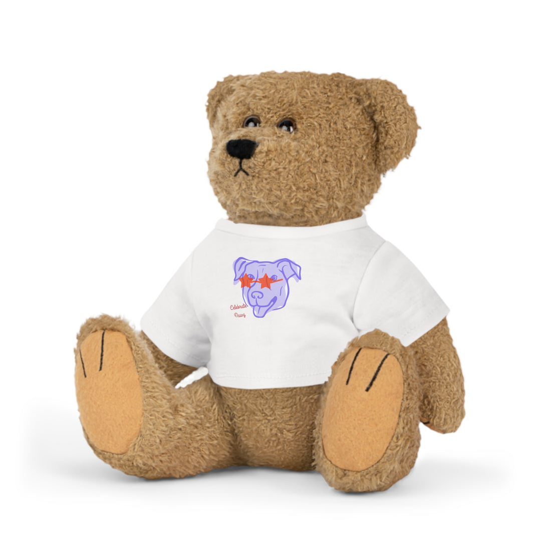 Hitch's Celebrate Dawg , Plush Toy with T-Shirt