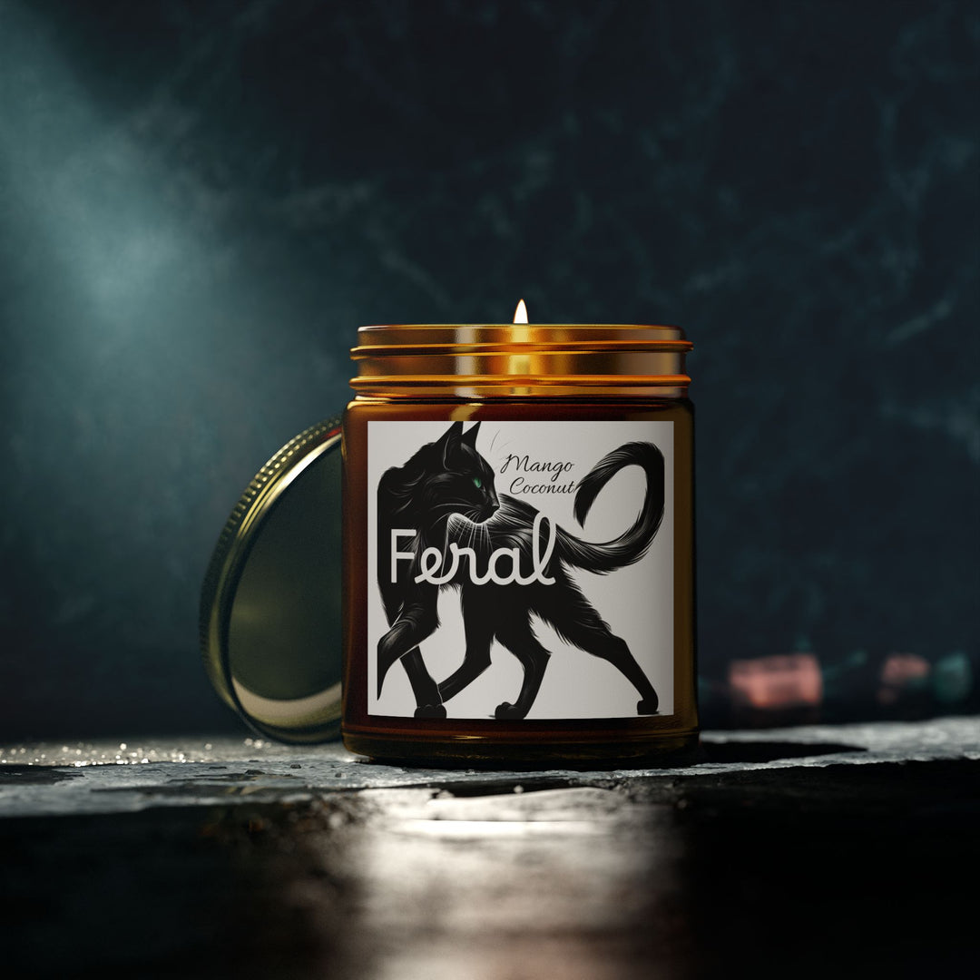 Scented Candle, Mango Coconut, Feral Vibes