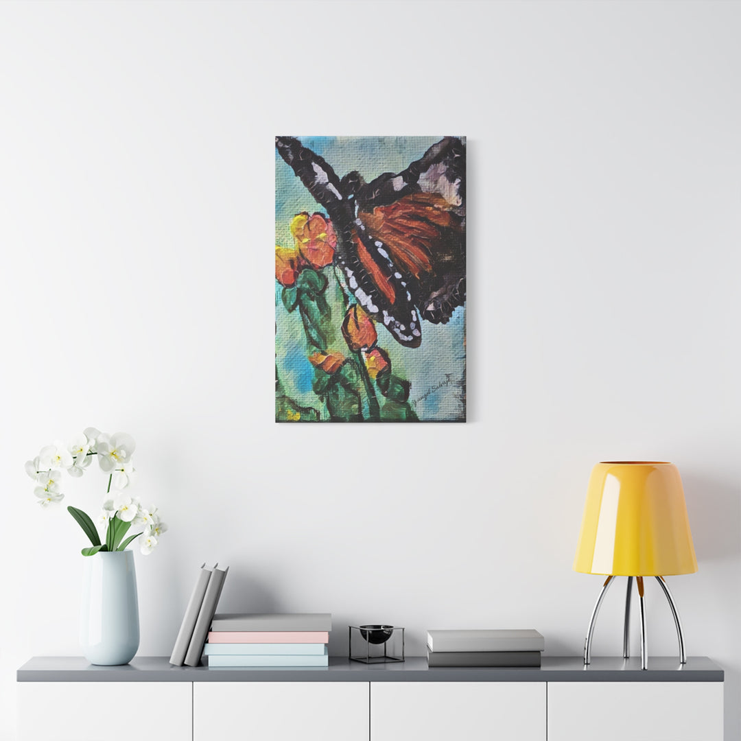 Canvas Print - Monarch Queen Butterfly