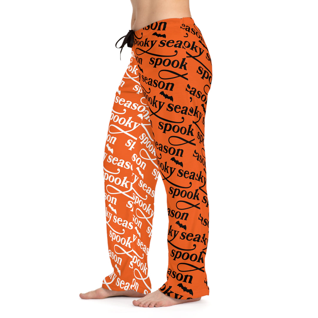 Spooky Season Women's Pajama Pants (AOP)