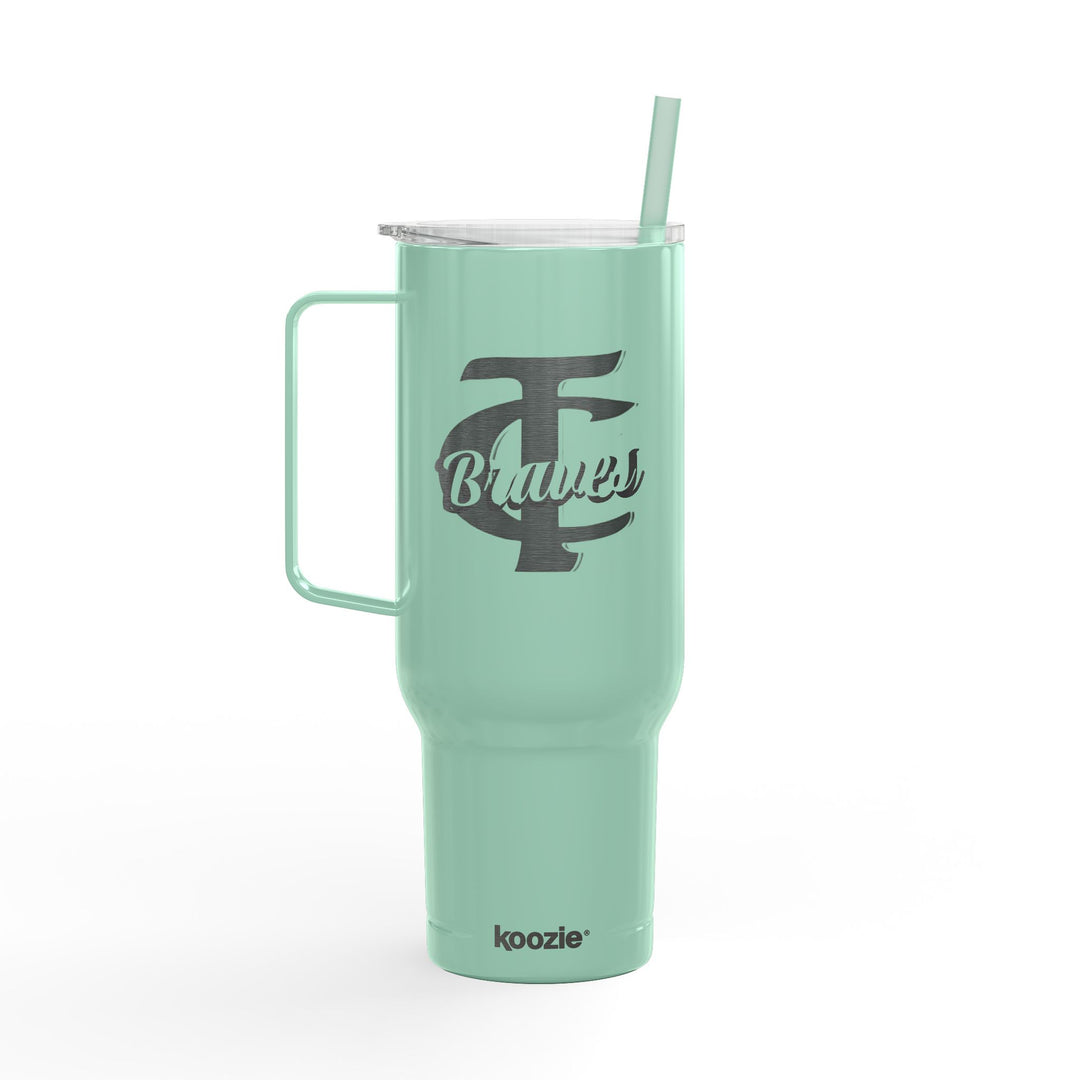 Tumbler - Tishomingo County High School Braves Engraving Insulated 40oz