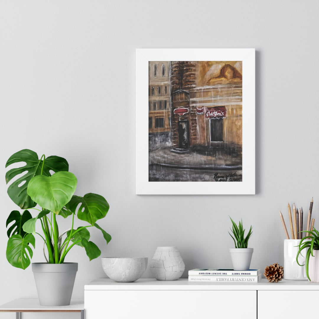 Vertical Poster 'Rains of Intercession' by g angel Salvaje