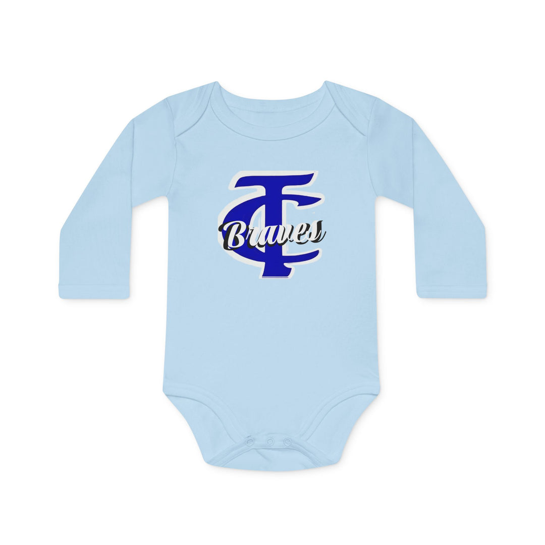 Baby Onesie - Tishomingo County Braves Breast Cancer Awareness