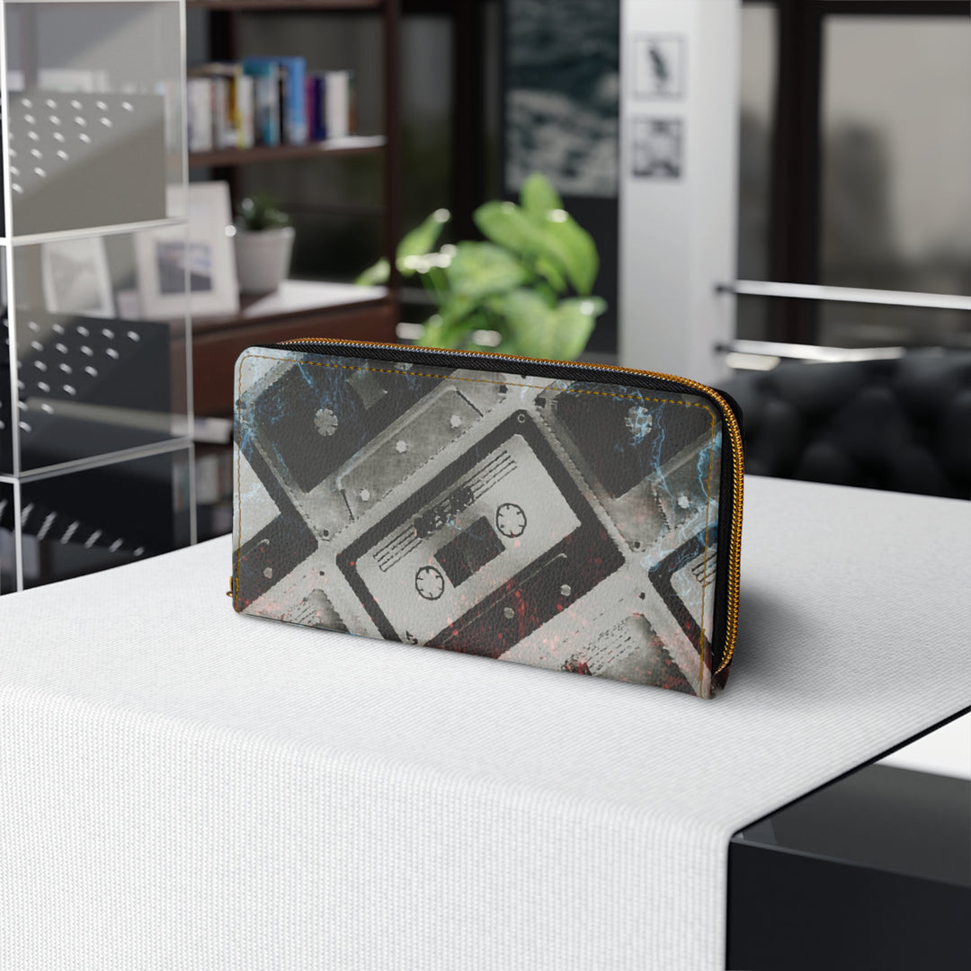 Mixed Tape = True Love Zipper Wallet