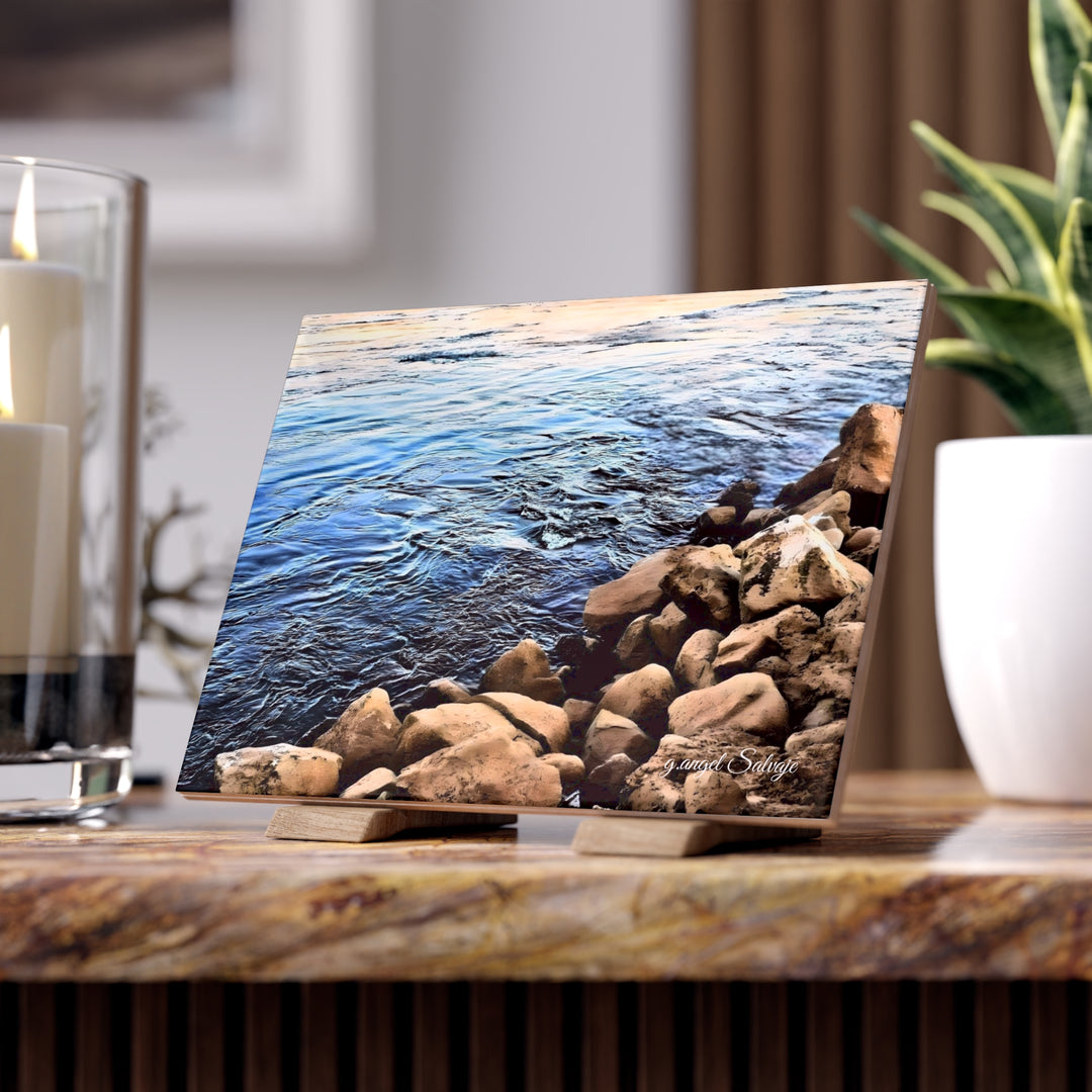 Emotional Undercurrents Ceramic Photo Tile