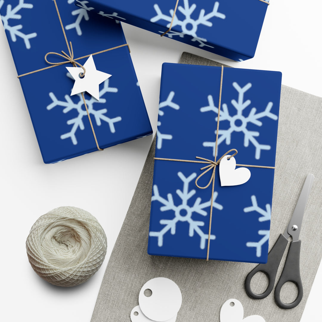 Snow Flake  Gift Wrap Papers
